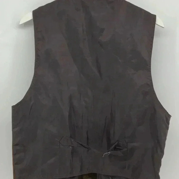 PELLE CUIR  LEATHER VEST - Picture 2 of 2